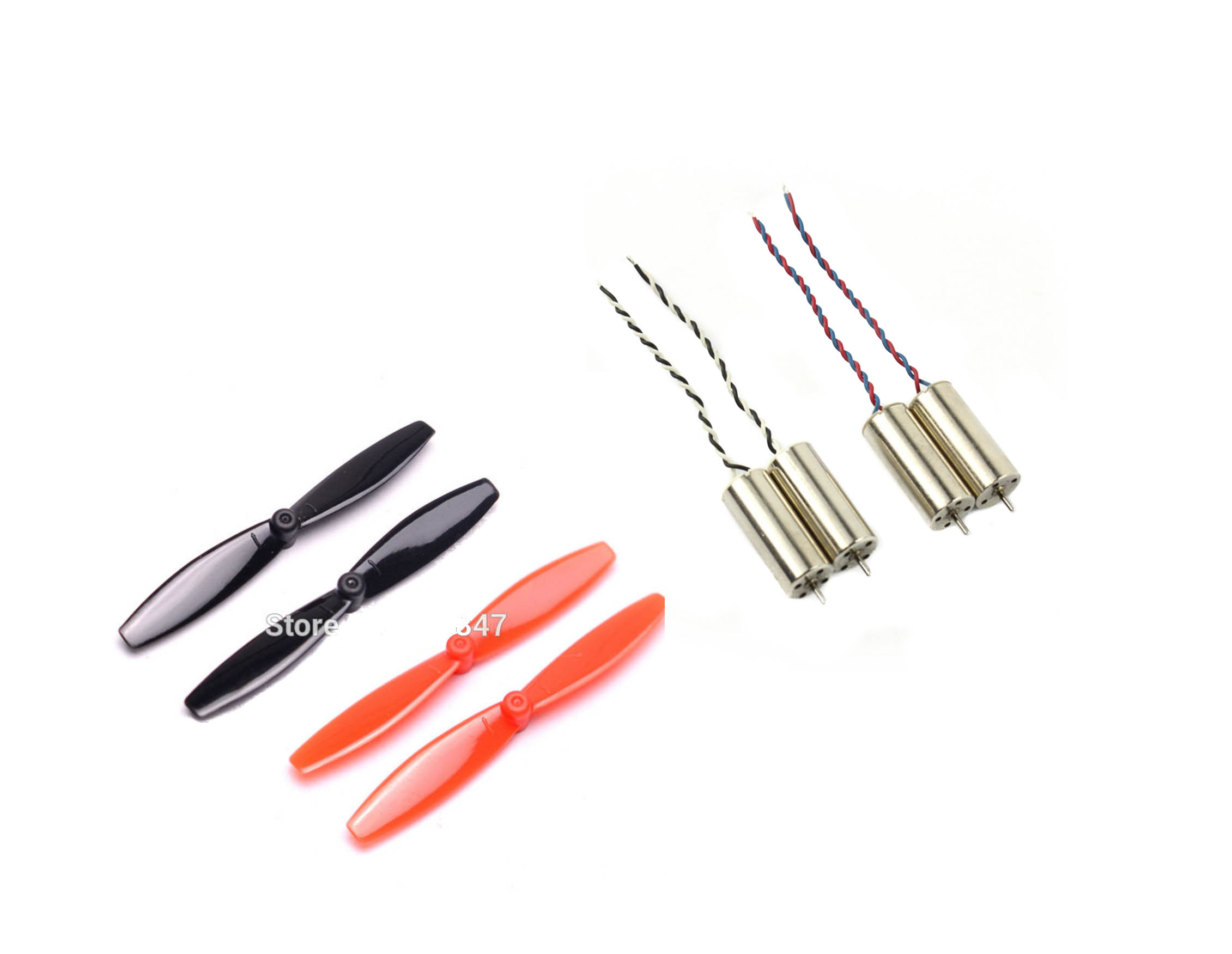 65mm Blade Propeller Prop with 8520 CW & CCW Coreless Brushed Motor For Indoor Racing Drone Quad-copter-image-18