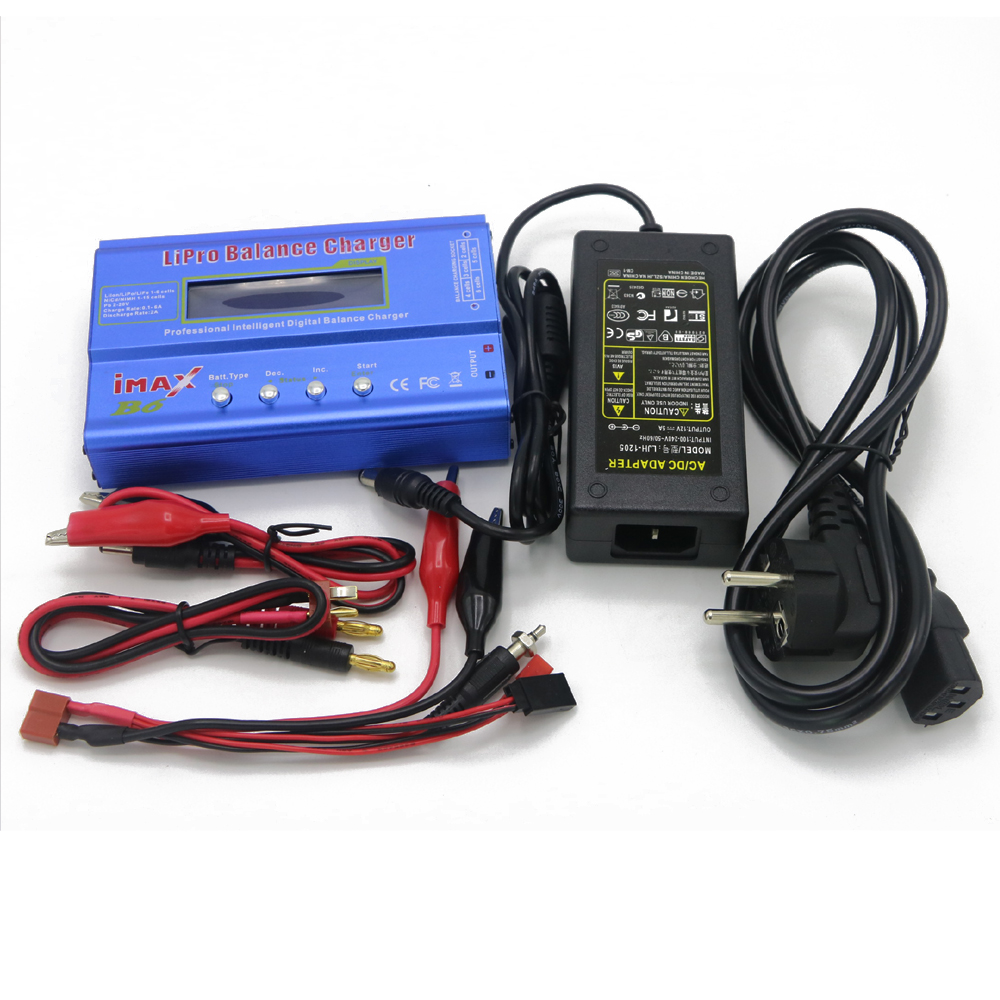 IMAX B6 80W 6A Charger/Discharger 1-6 Cells + DC 5A 12V 60W ADAPTER AC(Copy)-image-4
