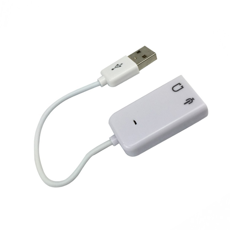 USB To 3.5mm Mic and Headphone Jack Stereo Headset Audio Adapter USB Sound Card 7.1-image-3