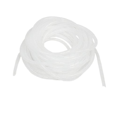 10mm Spiral Wrapping Band White 10M for Wires-image-2