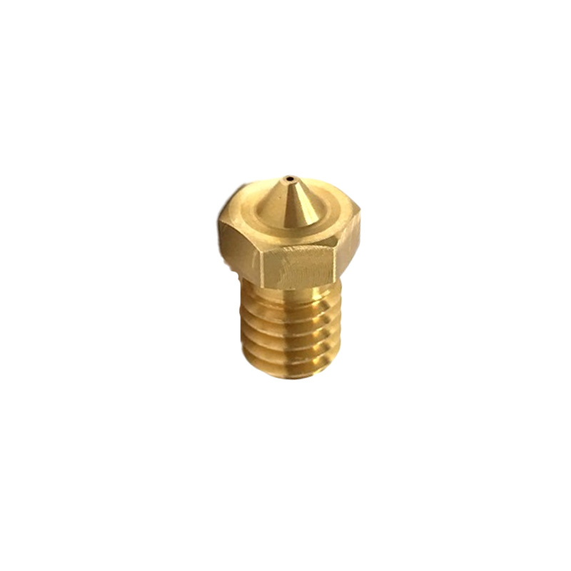 M6 Thread Brass Nozzle V5 V6 UM Compatible - 3mm x 0.2mm (for 3D printer)-picture-15