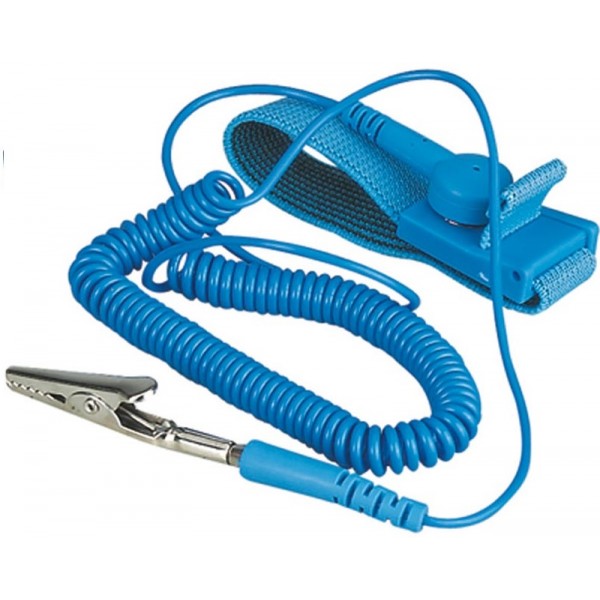 Anti Static ESD Wrist Strap Elastic Band with Clip for Sensitive Electronics Repair Work Tool-image-45