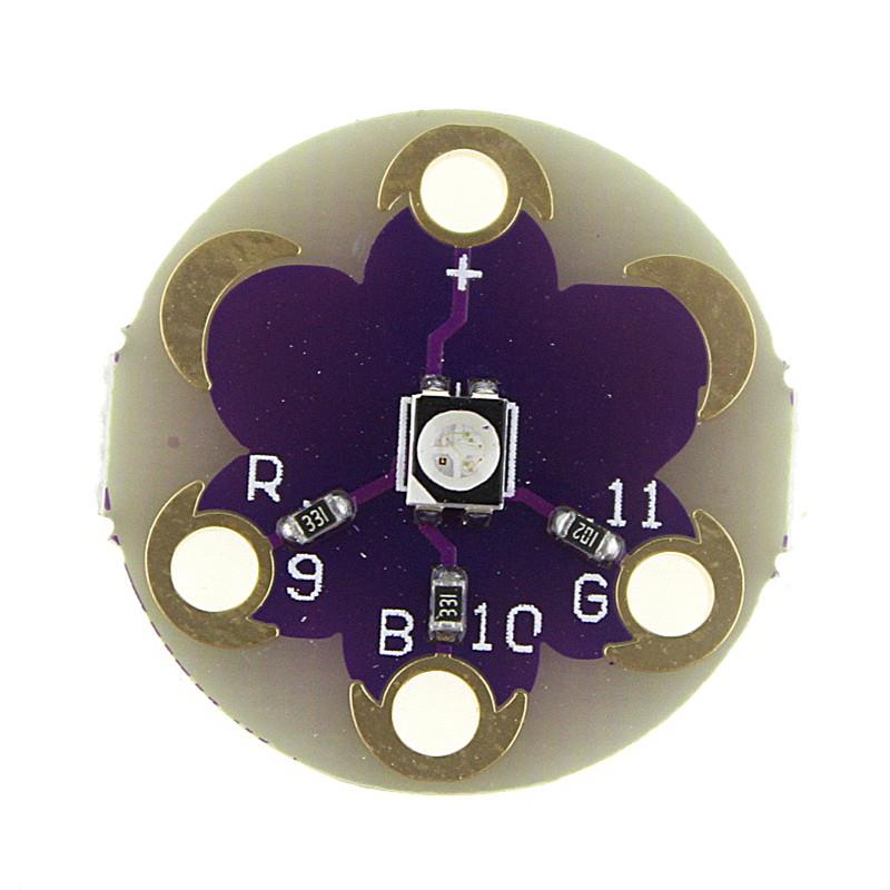 LilyPad Tri-Color LED RGB Module for Arduino-image-33
