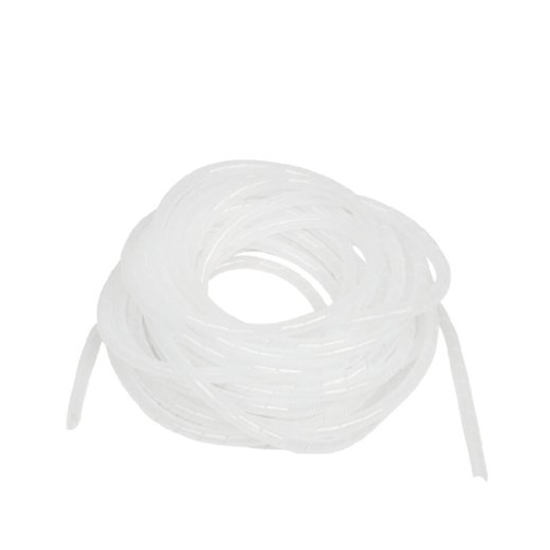 8mm Spiral Wrapping Band White 10M for Wires-image-3