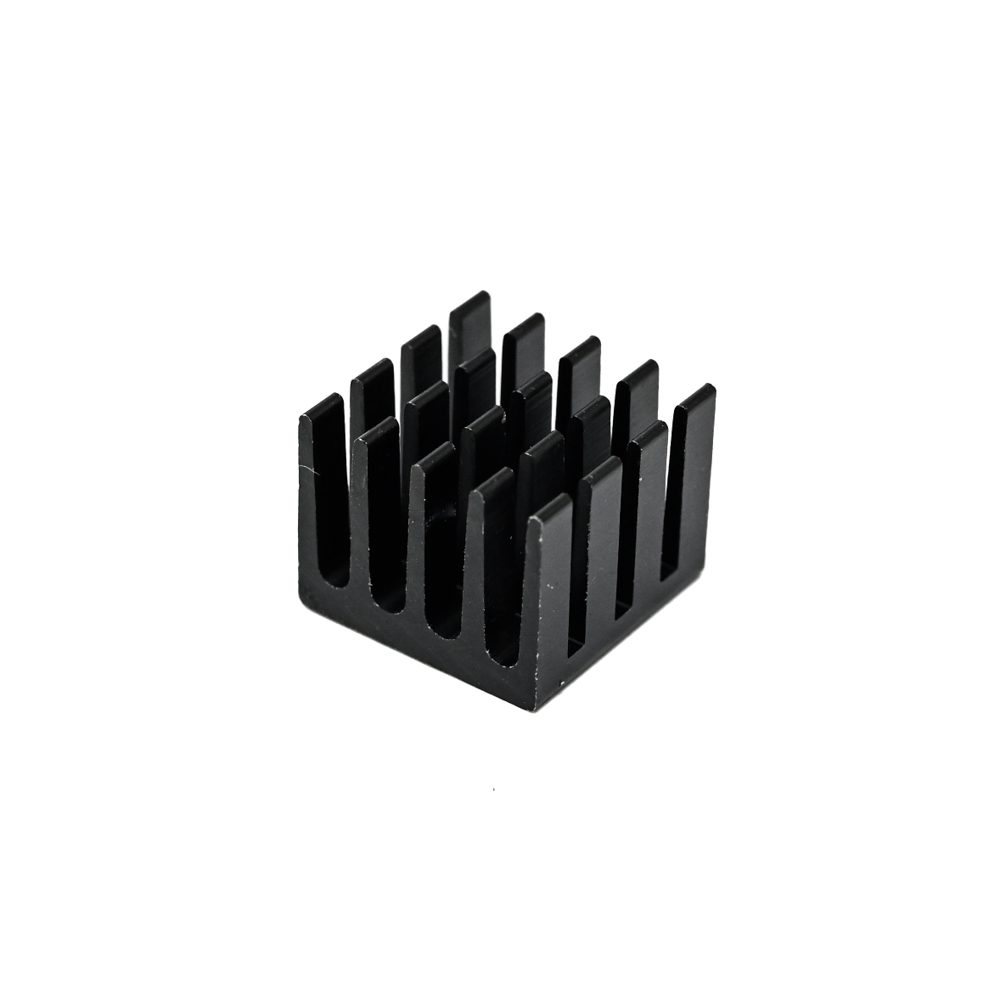 Black Aluminium Heatsink for Raspberry Pi (Without adhesive tape)-picture-18