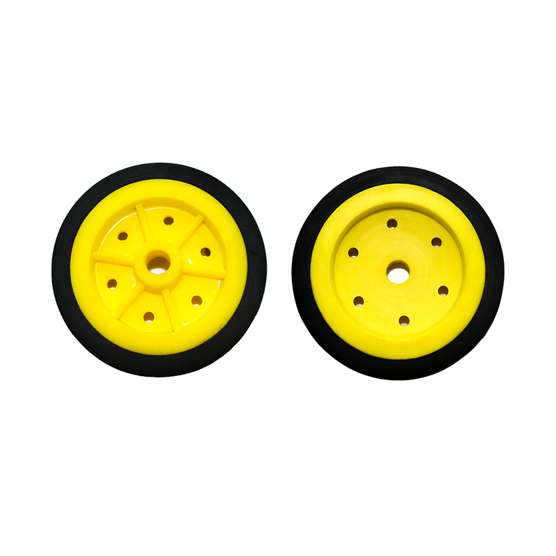 EasyMech 100mm Modified Heavy Duty Disc Wheel Yellow 2 Pc Set-image-10