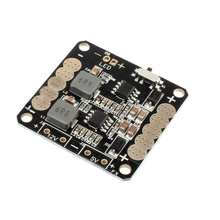 CC3D V2 ZMR Power Distribution Board with Dual BEC LC Filter & LED Switch-picture-10