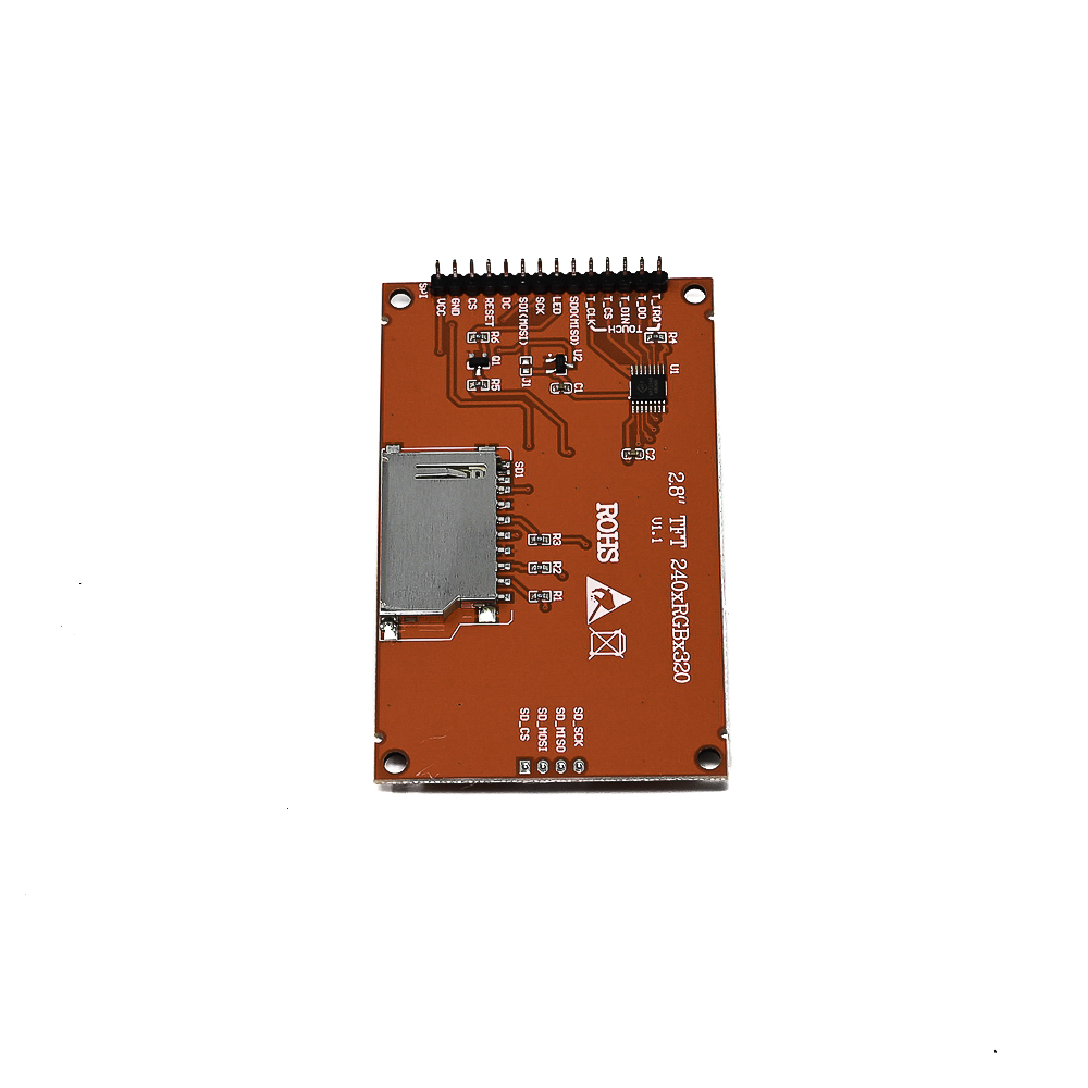 2,8-inch SPI TFT-touchdisplay – 480x320, ILI9341, Met Touchpen – Compatibel Met Arduino En Mega