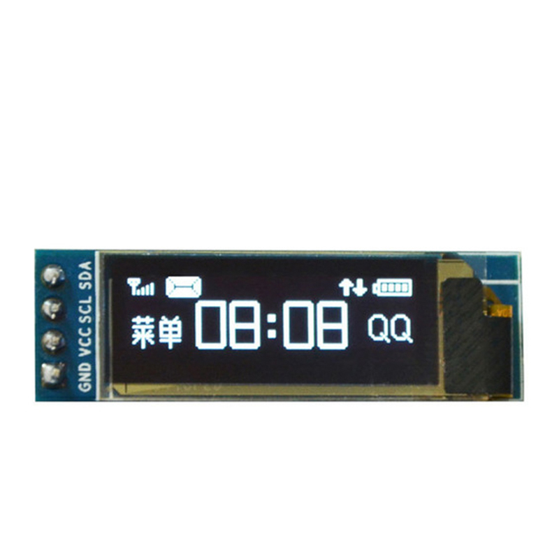 GoldenMorning 0.91 inch 128x32 Blue OLED Display Module with I2C/IIC Serial Interface-picture-20