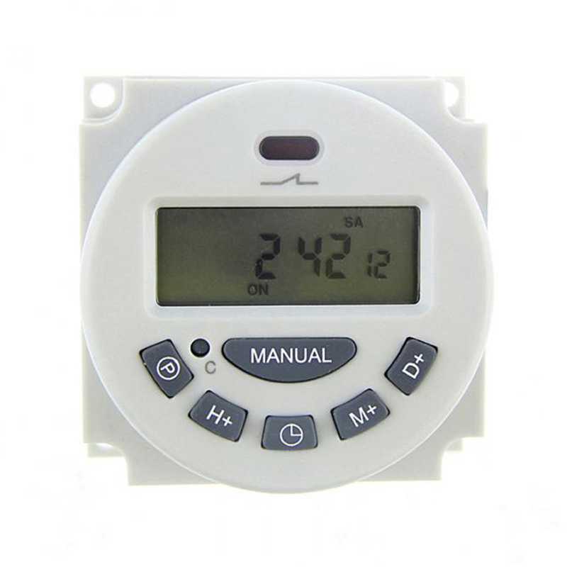 L701 Microcomputer AC 220V Opeated, AC 250V Programmable Electronic Timer Switch with LCD Digital Display-image-22