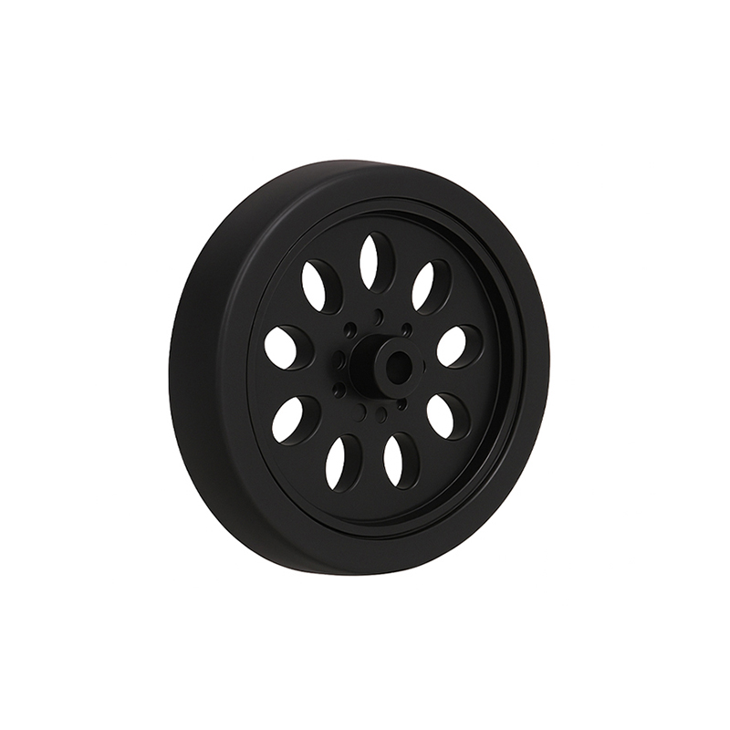 70mm Smart Car Robot Wheel Compatible with MG995/945 Servo Motor-image-1