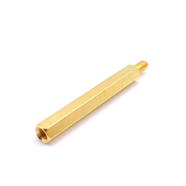 M3x40mm Male to female Brass Hex Threaded Pillar Standoff Spacer (12Pcs)-image-17