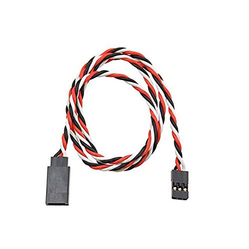 SafeConnect Twisted 60CM 22AWG Servo Lead Extension (Futaba) Cable-image-38