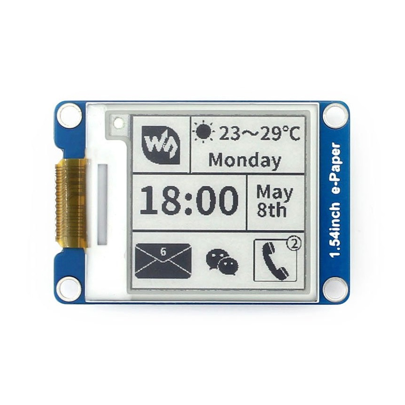 Waveshare 1.54 inch e-Ink Paper Display Module with SPI Interface-picture-28