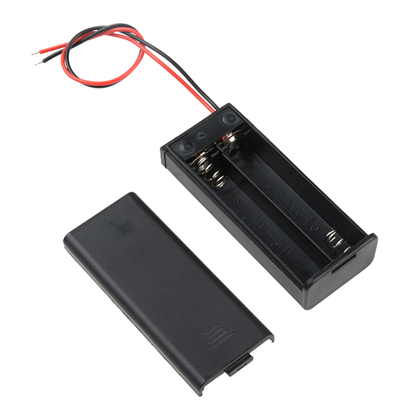 2 x 1.5V AAA battery holder with cover and On/Off Switch-image-41