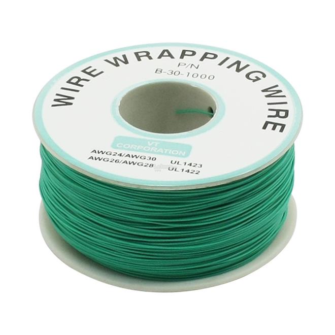 B-30-1000 30AWG PVC Wire Wrap 230m Green Reliable Insulated-picture-18