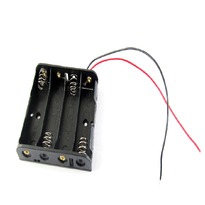 4 x 1.5V AAA Battery Holder Without Cover-picture-12