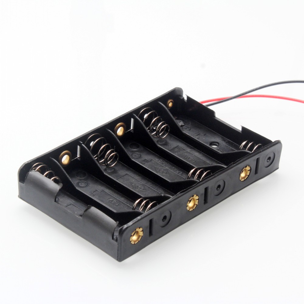 6 x 1.5V AA Battery Holder Without Cover-image-5