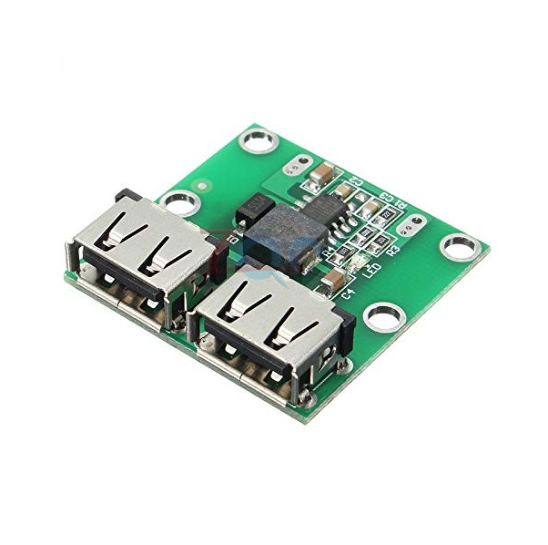 Dual USB Output 9V/12V/24V to 5V 3A DC-DC Car Charging Voltage-Stabilizer Module-picture-30