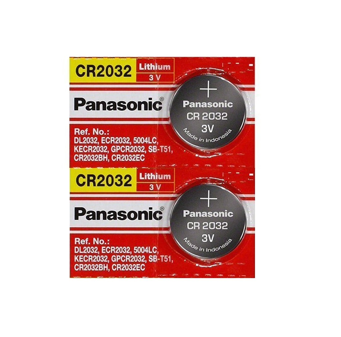 Buy Panasonic CR2032 3V Lithium Coin Battery-2Pcs. Online at Robu