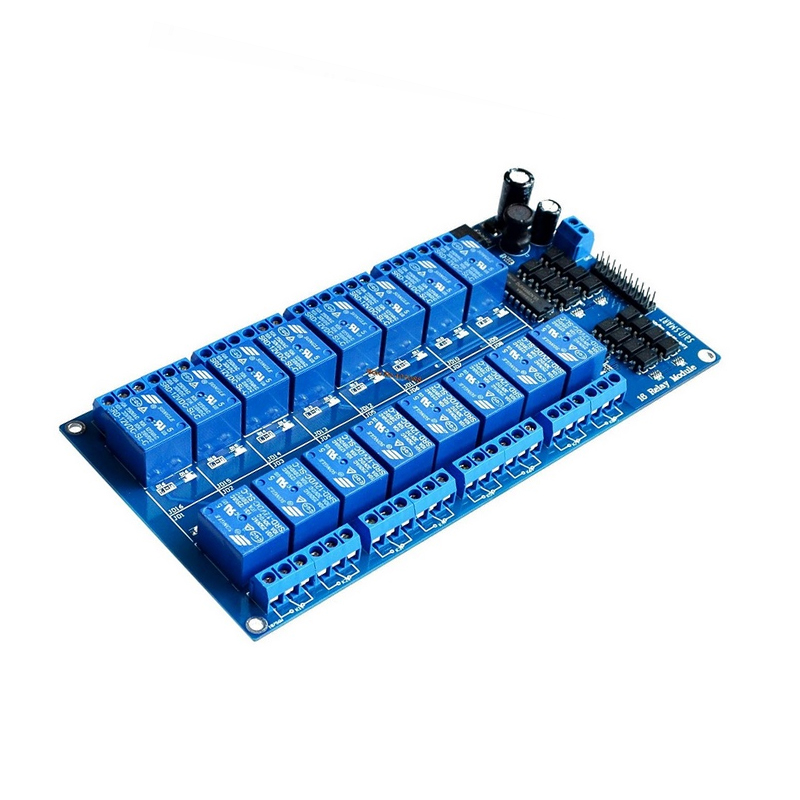 5V 16 Channel Relay Module with Light Coupling LM2596S Power Supply-picture-15