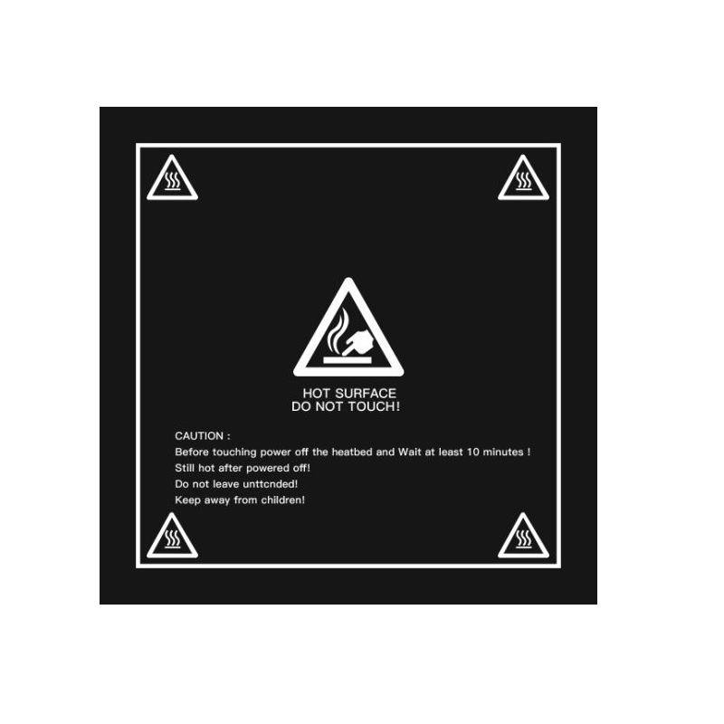 220 x 220 x 0.5 mm 3D Printer Hot Bed Tape Sticker Build Plate Tape-picture-37