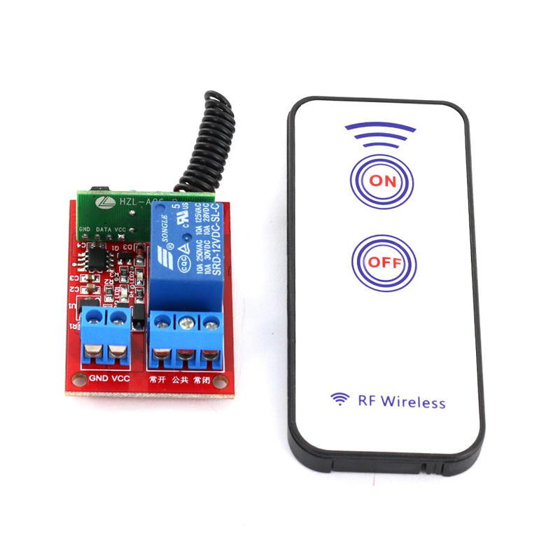 Generic 12V One Channel RF Wireless Relay Module with Remote Control-picture-12