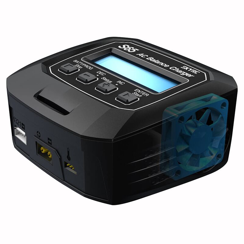 SkyRC S65 65W 6A AC LiPo (2–4S) Batteries Balance Charger-image-16