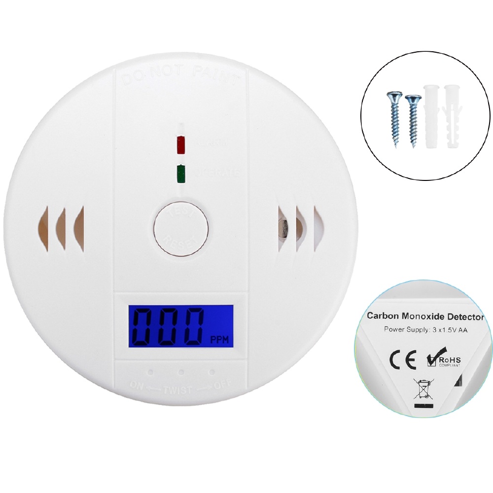CO Gas Sensor Alarm Detector with LCD Display-image-5