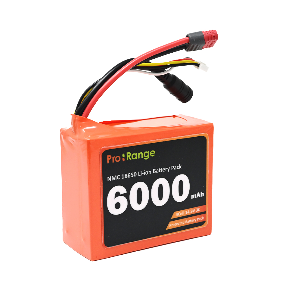Pro-Range NMC 18650 14.8V 6000mAh 3C 4S2P Li-Ion Battery Pack-image-16