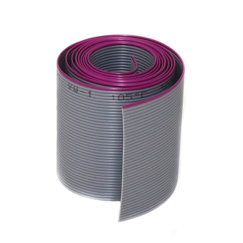 Gray Flat Ribbon Cable 40 Wires per 1 Meter-image-46