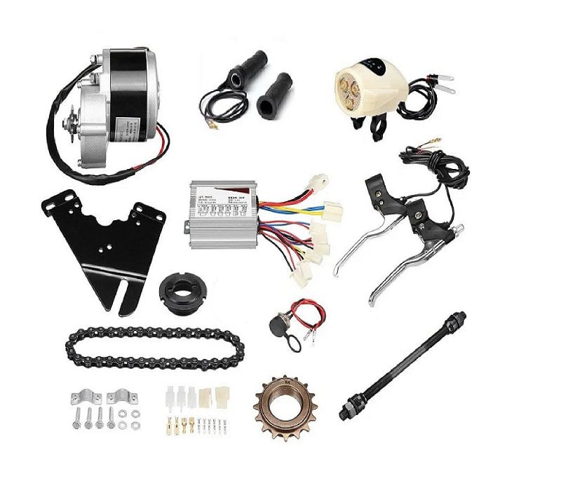 Yalu MY1016Z2 24V 250W Motor with E-Bike Combo Kit-image-48