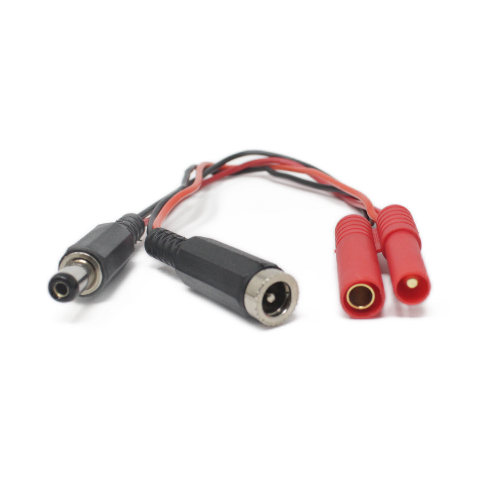 SafeConnect HXT 4mm to DC Jack Male/Female Pair Connector ESC Side Adapter 18AWG 20cm Cable-picture-26