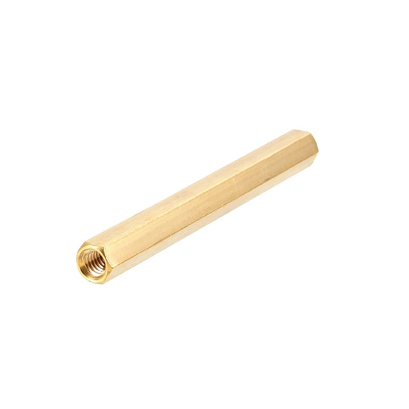 M3 X 25mm Female to Female Brass Hex Threaded Pillar Standoff Spacer- 12 Pcs.-picture-16