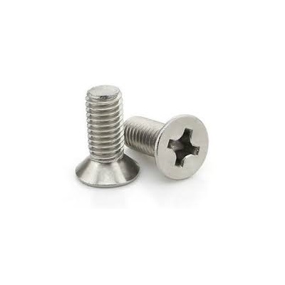 EasyMech SS 304 M4x12mm CSK Countersunk Philips Head Bolt (25Pcs)-image-34