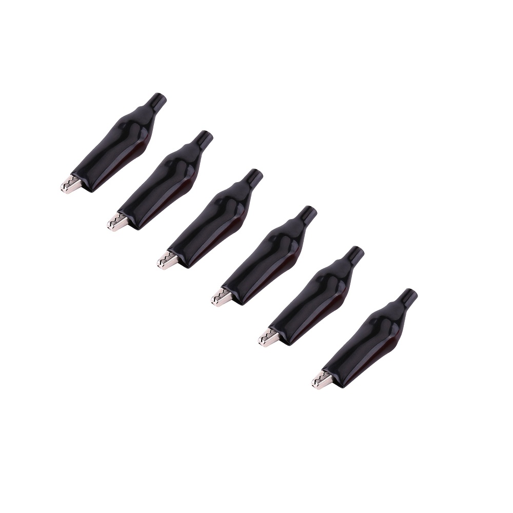 Alligator (Crocodile) Clip (6Pcs)- Black-image-35