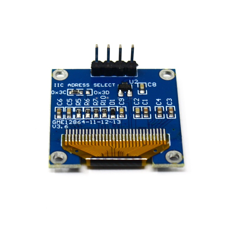 DollaTek 2 stks 0.69 inch 4pin OLED Display Module 96x16 3-5.5 V IIC Interface OLED Display Board voor Arduino DollaTek 2 stks 0.69 inch 4pin OLED Display Module 96x16 3-5.5 V IIC Interface OLED Display Board voor Arduino