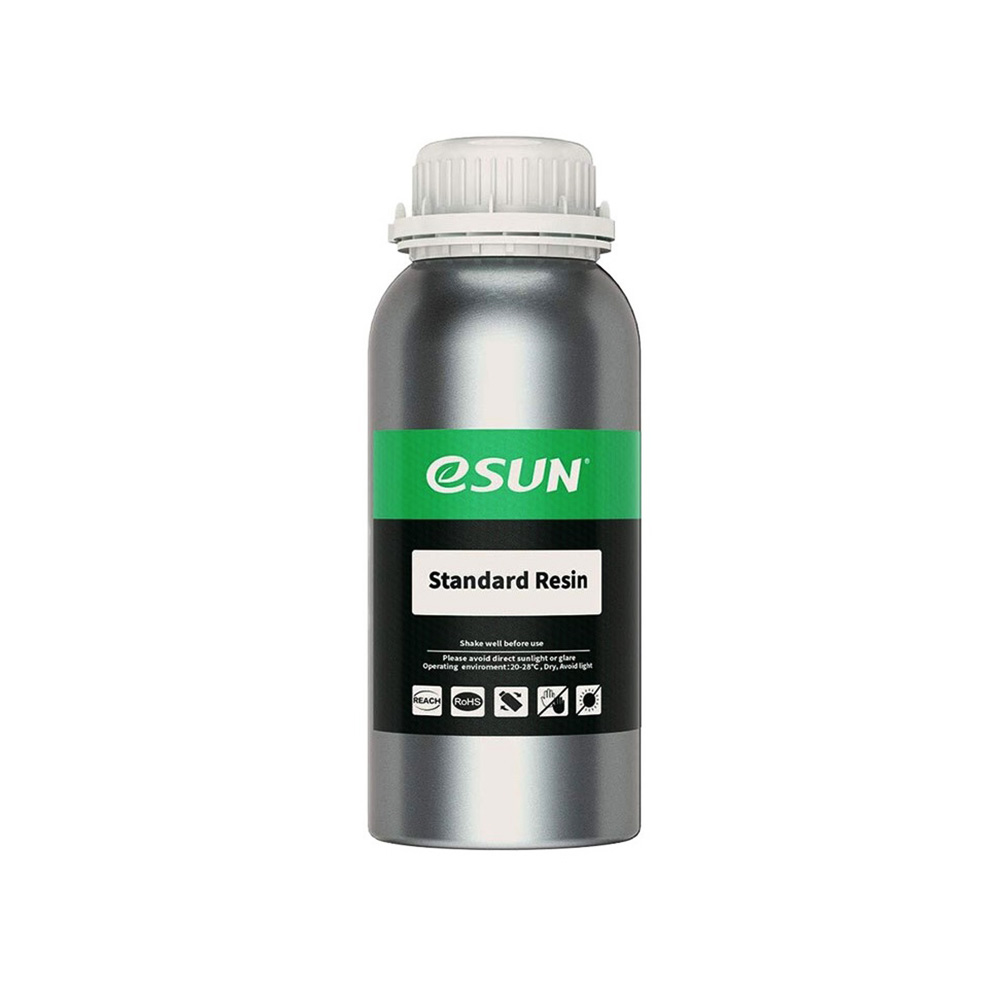 eSUN 3D Printer Standard Resin for LCD 3D Printers 1Kg-Black-image-15