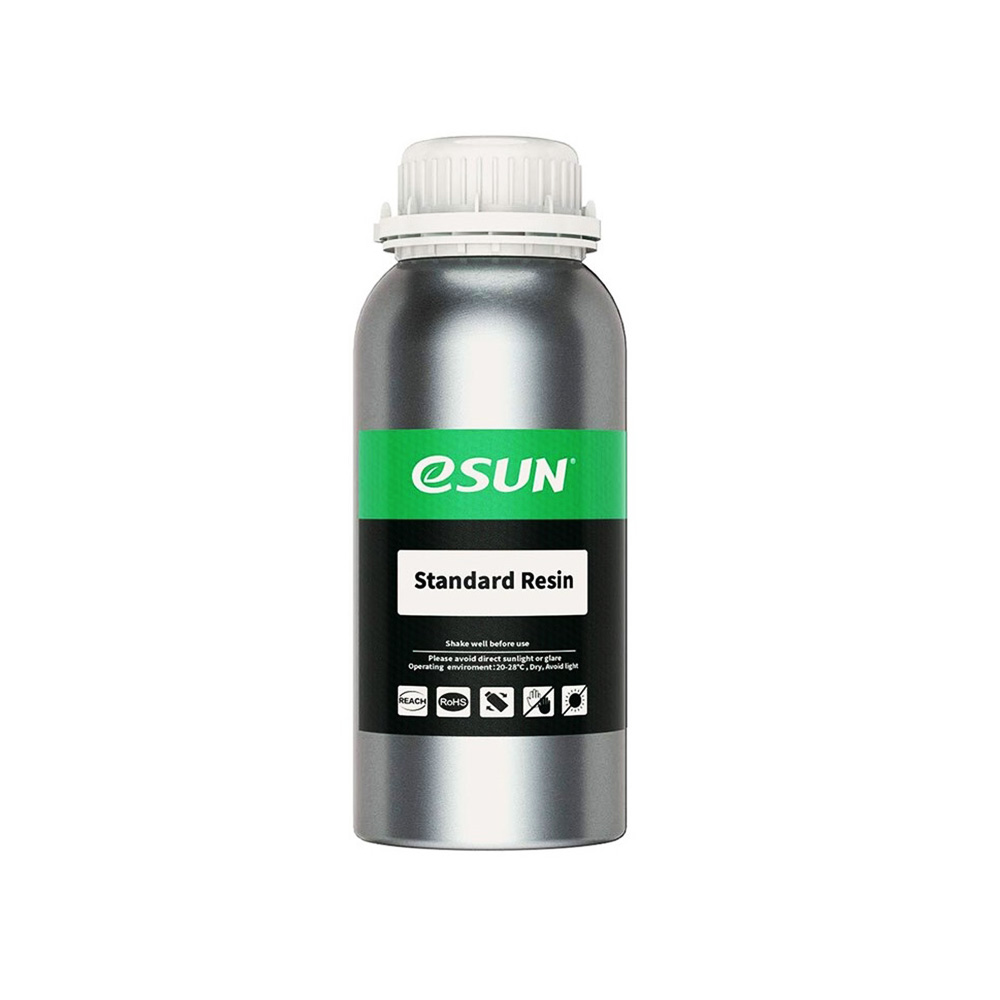 eSUN 3D Printer Standard Resin for LCD 3D Printers 1Kg-White-image-34