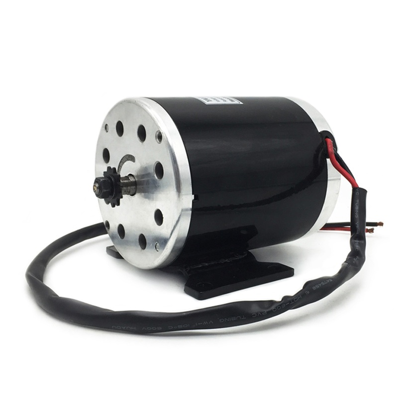 Yalu MY1020 48V 1000W Electric Go-kart Brushed DC Motor with Foot-image-18