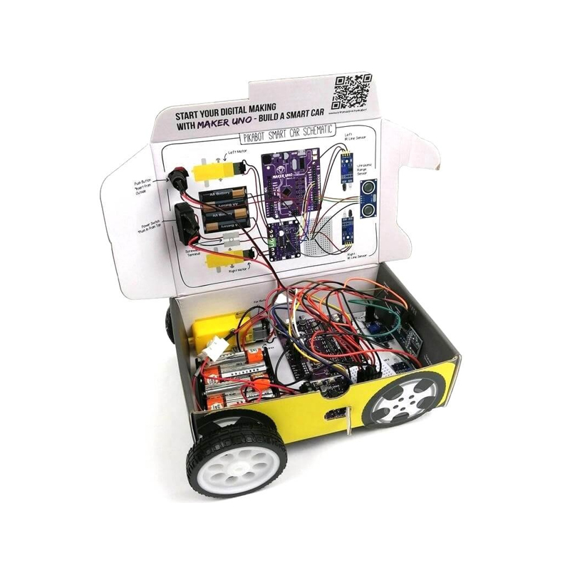 Cytron PikaBot - Maker UNO Smart Car Kit-picture-19