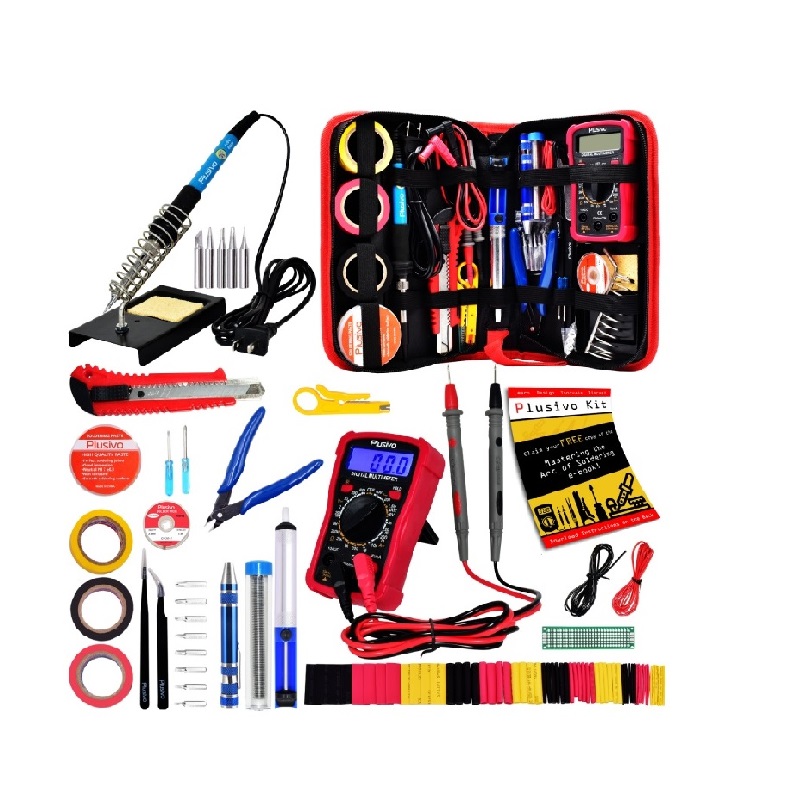 Plusivo Soldering Kit with Multimeter (EU Plug)-image-20
