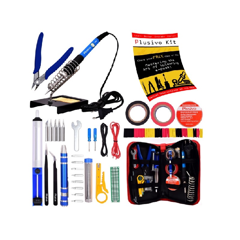 Plusivo Soldering Kit With Diagonal Wire Cutter-image-21