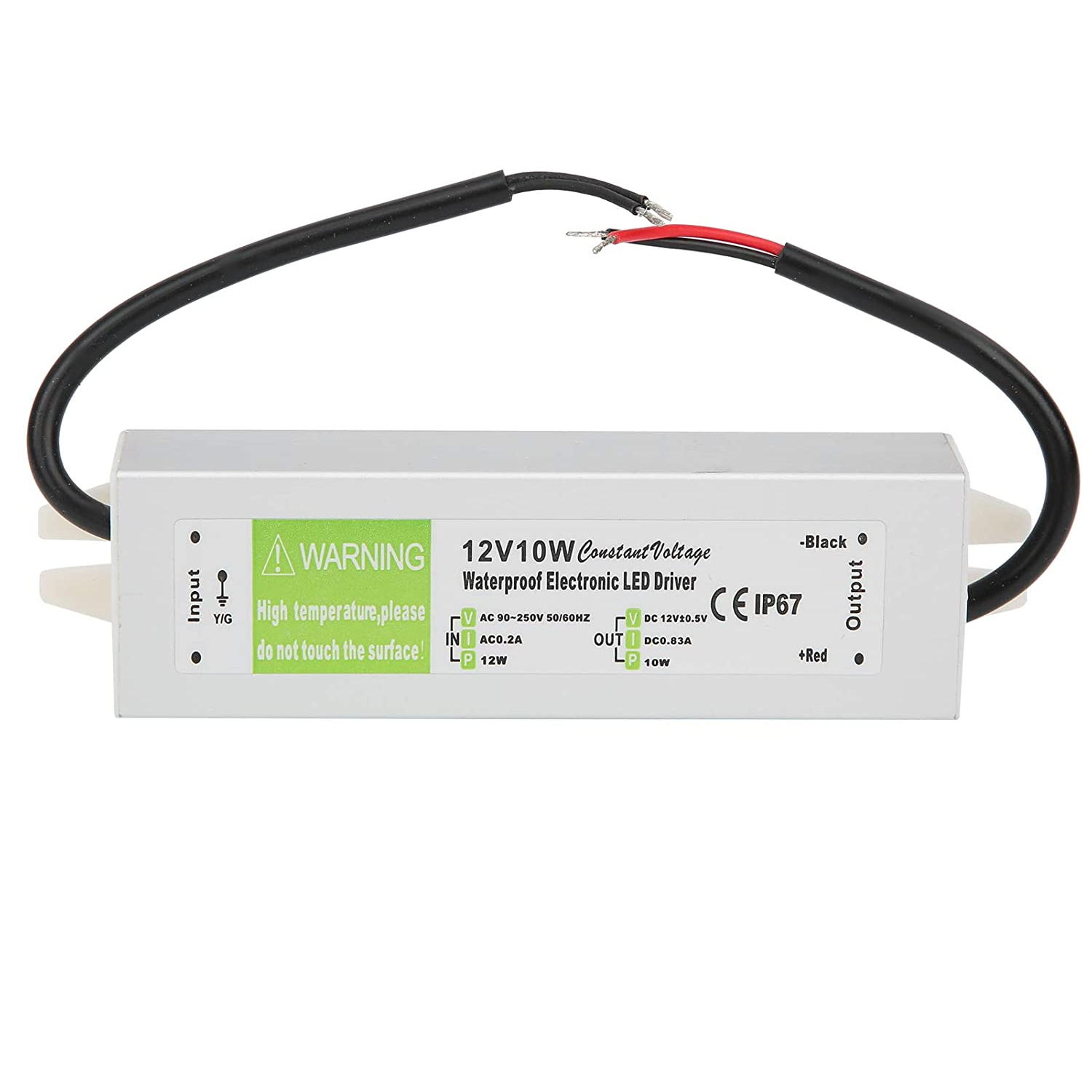 AC to DC 12V 10W Waterproof IP67 LED Driver Power Supply-image-17