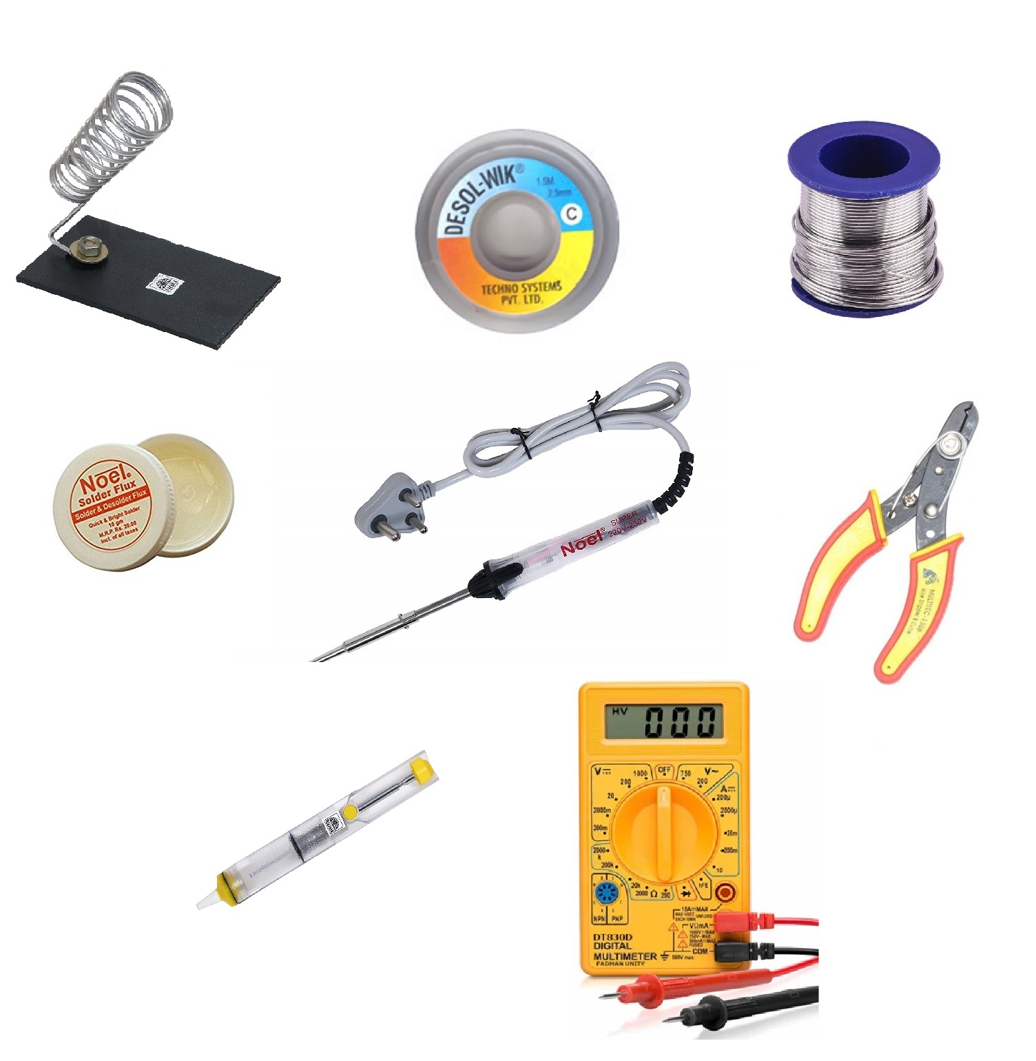 Soldering kit with Multimeter (Intermediate 8 in 1)-picture-18