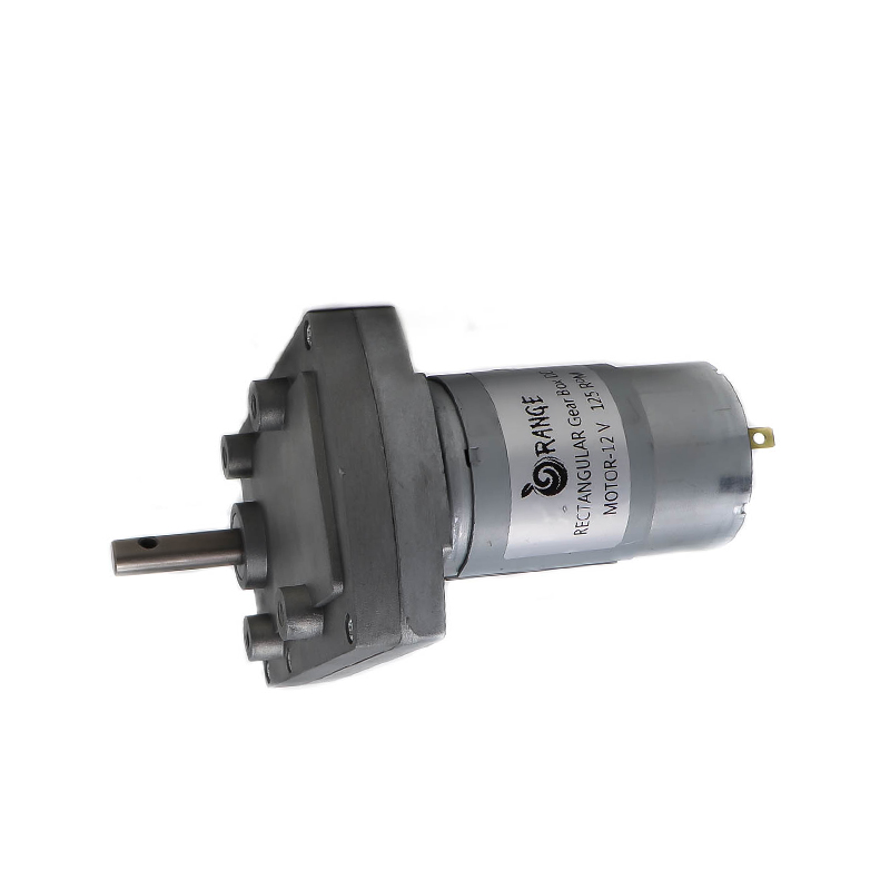 Orange TT555 12V 125RPM Rectangular gearbox DC motor for DIY Project Encoder Compatible-image-11