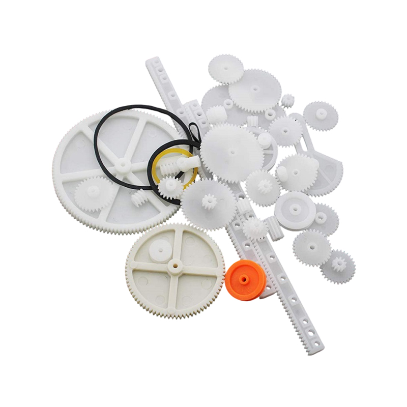 Rack and pinion gear pulley plastic shaft worm gear reducer for robot DIY assorted kit- 34 Kindsrobot kits-image-5