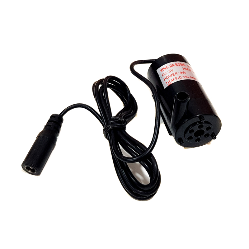 5V Noiseless 2.5L/Min Mini Submersible Pump with DC 5mm Female Jack-picture-15