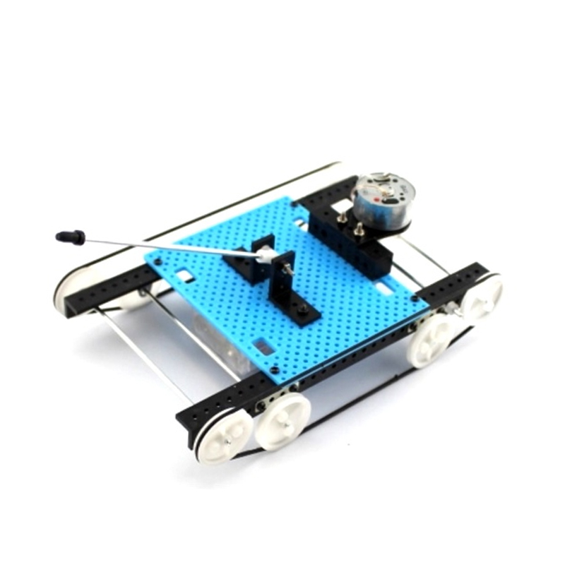 DIY Blue interesting Tank Toy Assembly Kit-picture-12
