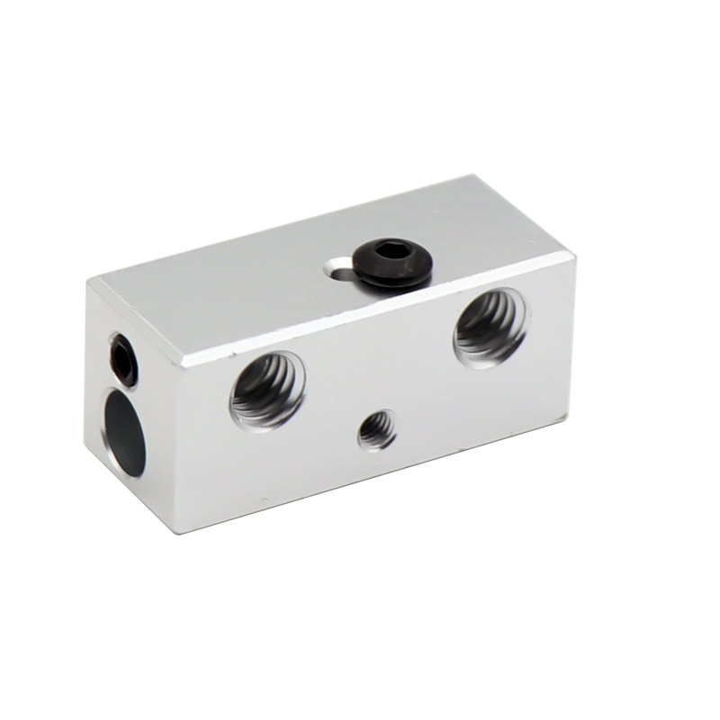 Double Heater Block 2 in 1 out Multi Color For Extrusion 3D Printers Parts Aluminum 1.75mm-picture-27